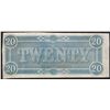 Image 2 : 1864 $20 Confederate States of America Note
