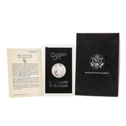 1884-CC $1 Morgan Silver Dollar Coin GSA