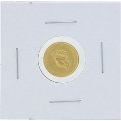 1855 $1 Gold Dollar Type 2 Coin