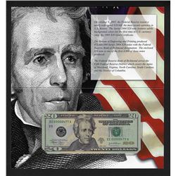2004 $20 Federal Reserve Note Uncirculated LOW SERIAL Number