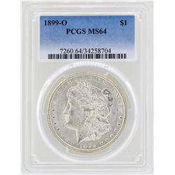 1899-O $1 Morgan Silver Dollar Coin PCGS MS64