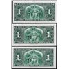 Image 2 : Lot of (3) 1937 $1 Bank of Canada Notes