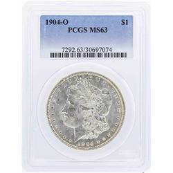 1904-O $1 Morgan Silver Dollar Coin PCGS MS63
