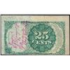 Image 2 : 1874 Twenty-Five Cent 5th Issue Fractional Note w/Personal Note