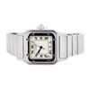 Image 3 : Ladies Cartier Stainless Steel Santos de Cartier Wristwatch