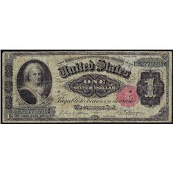 1891 $1 Martha Washington Silver Certificate Note