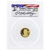Image 2 : 2016 $20 Cook Islands Gold Coin PCGS PR70DCAM First Strike Reagan Legacy