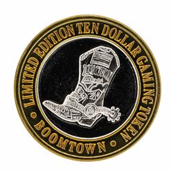 .999 Silver Boomtown Hotel & Casino Reno, NV $10 Limited Edition Gaming Token