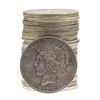 Image 1 : Lot of (20) 1922 $1 Peace Silver Dollar Coins - Circulated