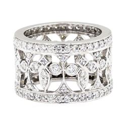 18KT White Gold 1.71ctw Diamond Ring
