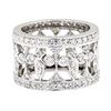Image 1 : 18KT White Gold 1.71ctw Diamond Ring