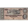 Image 1 : 1864 $10 Confederate States of America Note