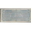 Image 2 : 1864 $10 Confederate States of America Note