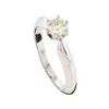 Image 4 : 14KT White Gold 0.42ct Diamond Ring