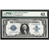 Image 1 : 1923 $1 Silver Certificate Note Fr.238 PMG Choice Uncirculated 63