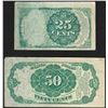 Image 2 : Set of 1874 Twenty-Five & Fifty Cent 5th Issue Fractional Notes