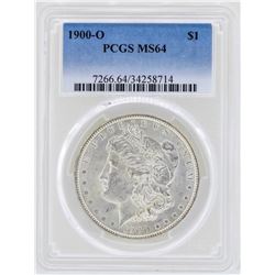 1900-O $1 Morgan Silver Dollar Coin PCGS MS64