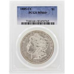 1885-CC $1 Morgan Silver Dollar Coin PCGS MS64+