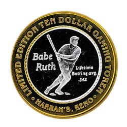 .999 Silver Reno, Nevada $10 Casino Limited Edition Gaming Token