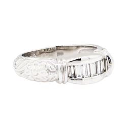 Platinum 0.50ctw Diamond Wedding Ring