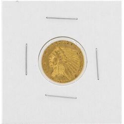 1910 $2 1/2 Indian Head Quarter Eagle Gold Coin