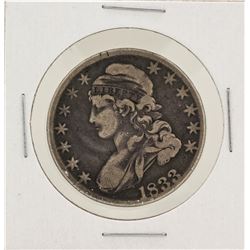 1833 Capped Bust Half Dollar Silver Coin