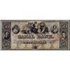 Image 1 : 1800's $50 Canal Bank New Orleans Obsolete Note