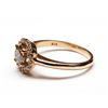 Image 2 : 14KT Rose Gold 1.27ctw Round Cut Diamond Engagement Wedding Band Ring