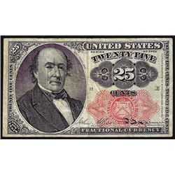 1874 Twenty-Five Cent 5th Issue Fractional Note