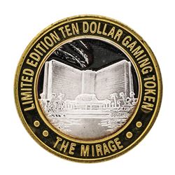 .999 Silver Mirage Las Vegas Nevada $10 Casino Limited Edition Gaming Token