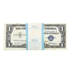 Image 1 : Pack of (100) Consecutive 1957 $1 Silver Certificate Notes