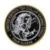 Image 1 : .999 Silver Four Queens Hotel & Casino  Nevada $10 Limited Edition Gaming Token