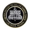Image 2 : .999 Silver Four Queens Hotel & Casino  Nevada $10 Limited Edition Gaming Token