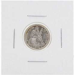 1874 Arrows Seated Dime Coin
