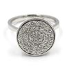 Image 1 : 14KT White Gold 0.75ctw Round Cut Diamond Anniversary Ring