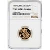 Image 1 : 1987 Great Britain Sovereign Gold Coin NGC PF69 Ultra Cameo
