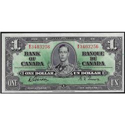 1937 $1 Bank of Canada Note