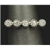 Image 4 : 14KT White Gold 0.29ctw Round Cut Diamond Ring