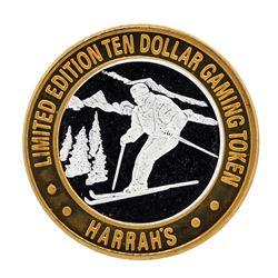 .999 Silver Reno, Nevada $10 Casino Limited Edition Gaming Token