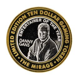 .999 Silver Mirage Las Vegas Nevada $10 Casino Limited Edition Gaming Token