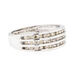 10KT White Gold 0.50ctw Diamond Ring