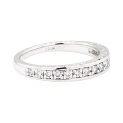 14KT White Gold 0.15ctw Diamond Ring