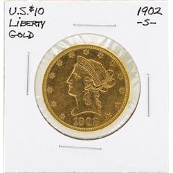 1902-S $10 Liberty Head Eagle Gold Coin