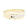 Image 1 : 10KT Yellow Gold 0.05ctw Diamond Ring
