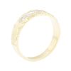Image 4 : 10KT Yellow Gold 0.05ctw Diamond Ring