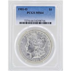 1901-O $1 Morgan Silver Dollar Coin PCGS MS64