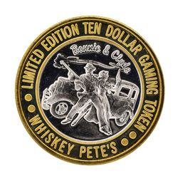 .999 Silver Whiskey Petes Casino Jean, Nevada $10 Limited Edition Gaming Token