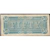 Image 2 : 1864 $50 Confederate States of America Note