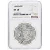 Image 1 : 1884-O $1 Morgan Silver Dollar Coin NGC MS64