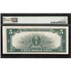 Image 2 : 1923 $5 Porthole Silver Certificate Note Fr.282 PMG Extremely Fine 40